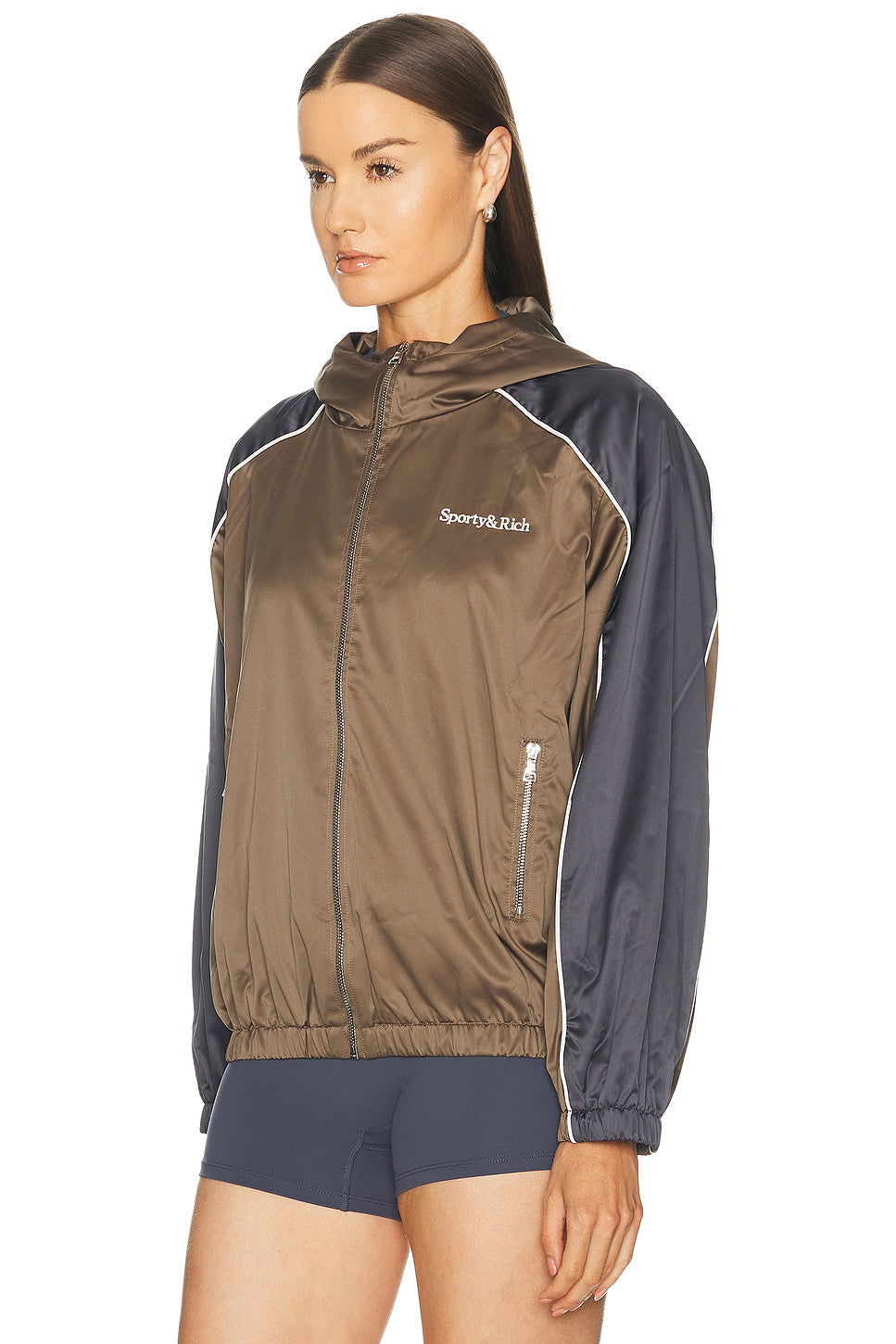 Serif Logo Gym Jacket