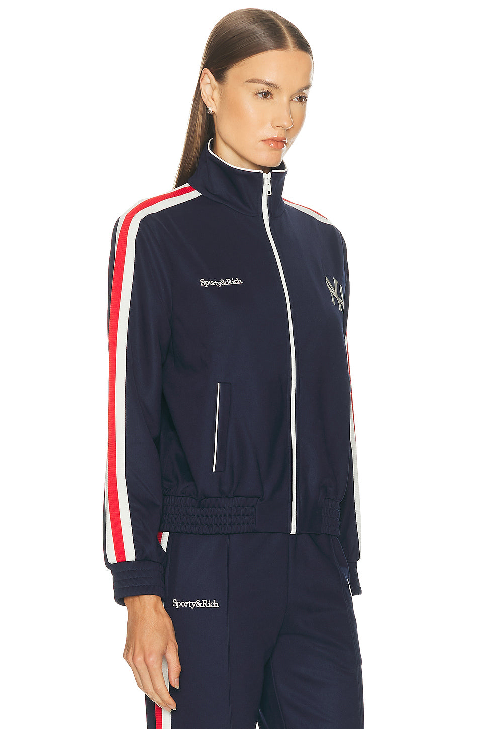 X NY Yankees Serif Track Jacket