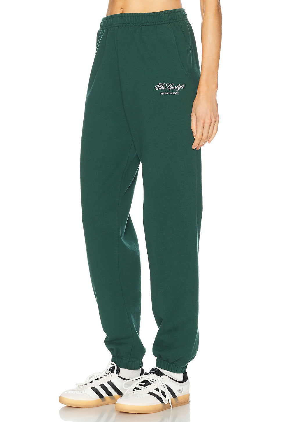 X Hotel Carlyle Script Embroidered Sweatpant