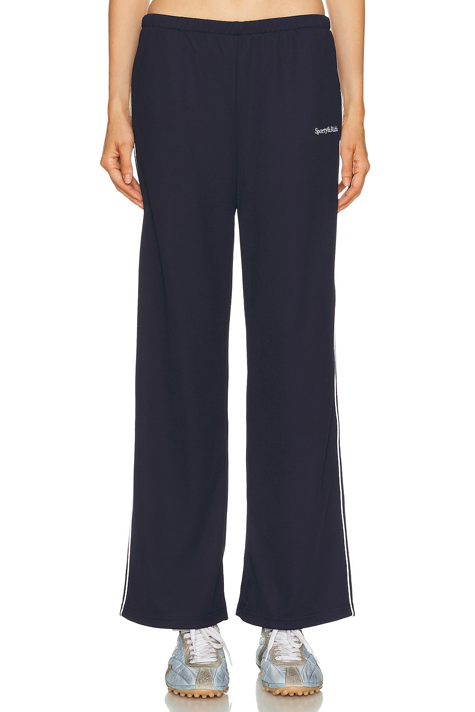 Serif Logo Track Pant