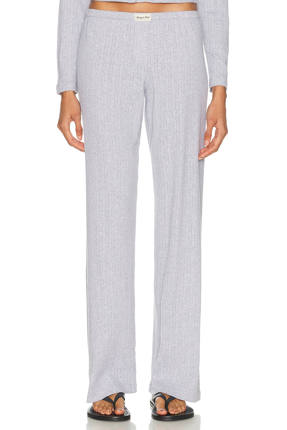 Signature Logo Pointelle Trouser