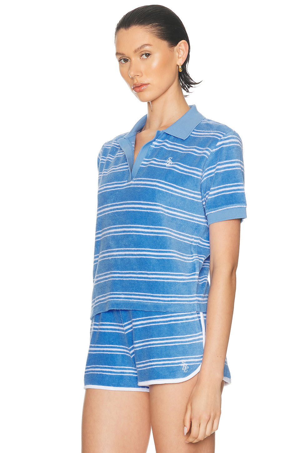 Terry Polo Top