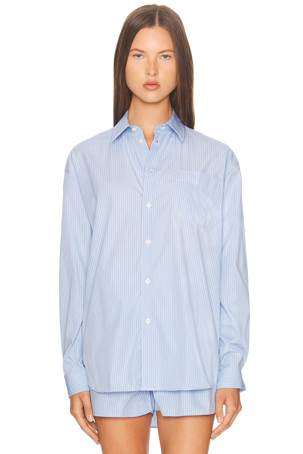 Oversized Button Down Top