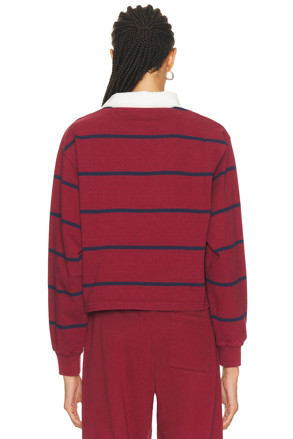 Serif Logo Rugby Polo Top