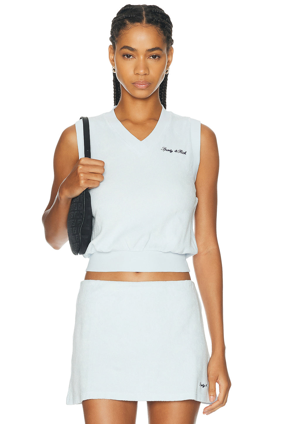 Signature Logo Terry Sweater Vest