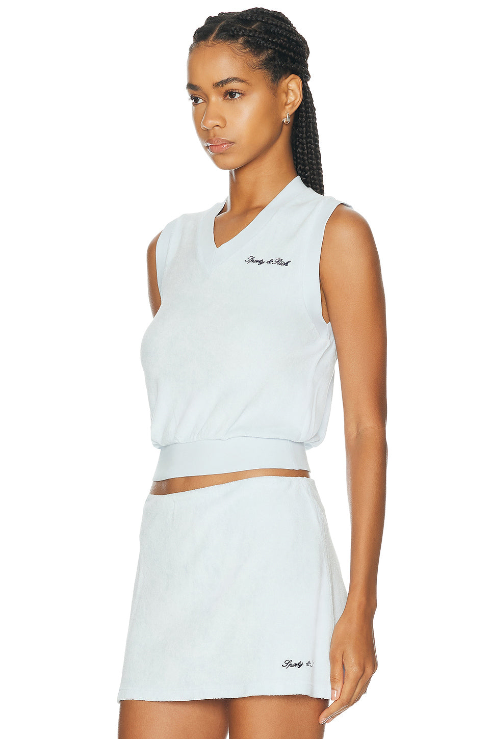 Signature Logo Terry Sweater Vest