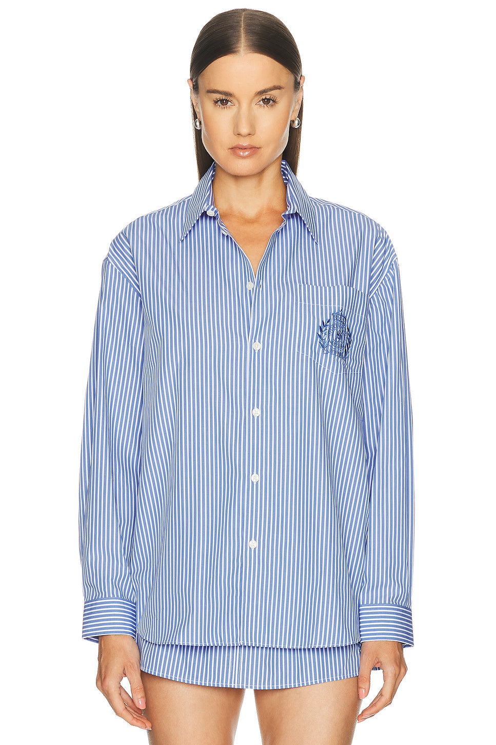NY Crest Oversized Shirt