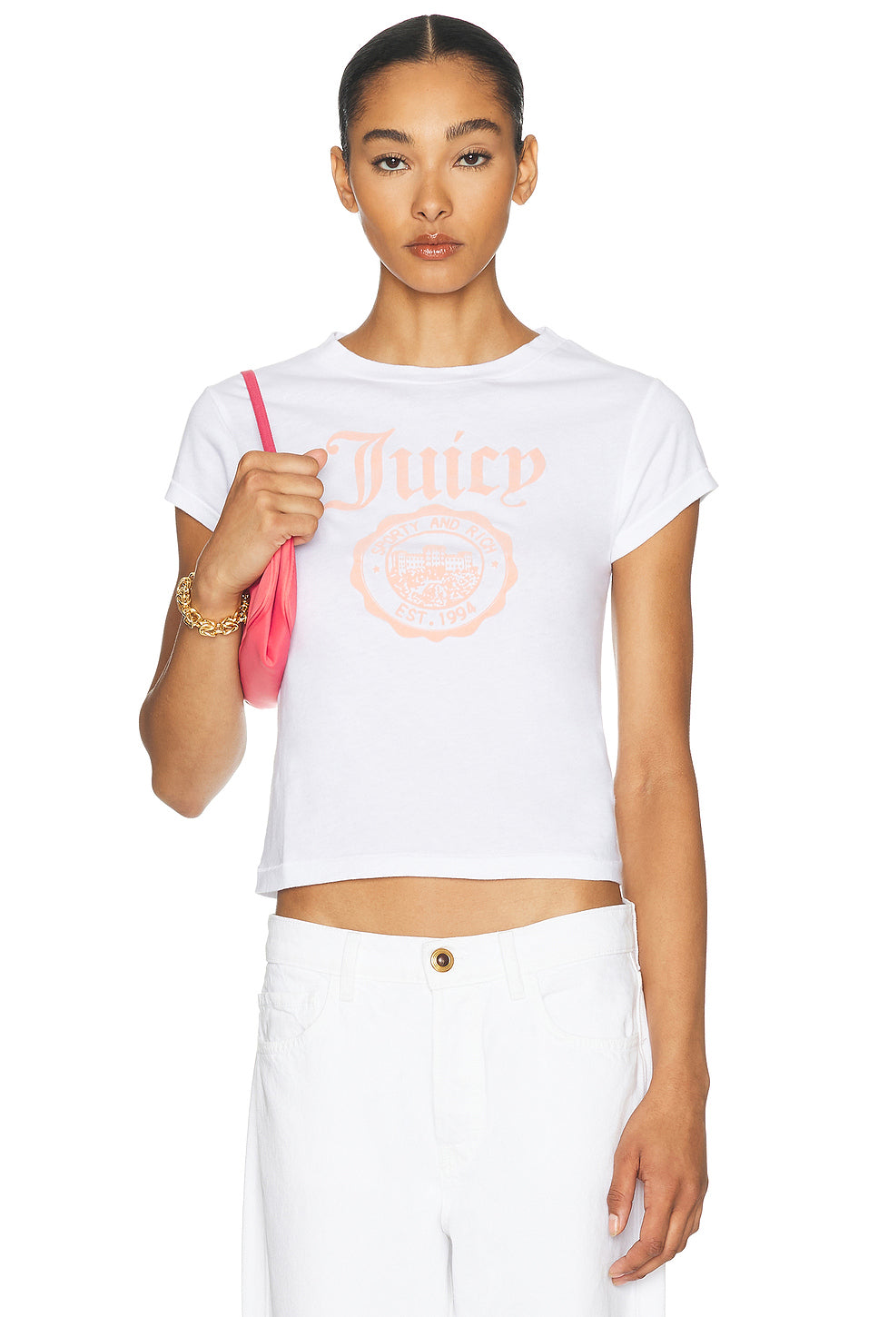x Juicy Couture Emblem Essentials Tee
