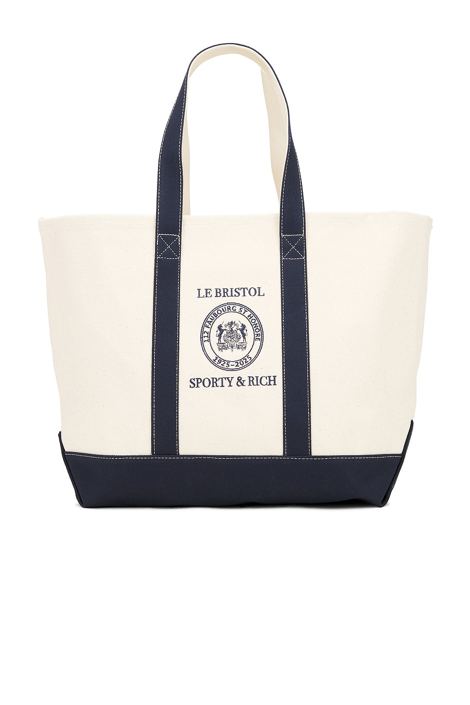 X Le Bristol Paris Crest Seal Tote Bag