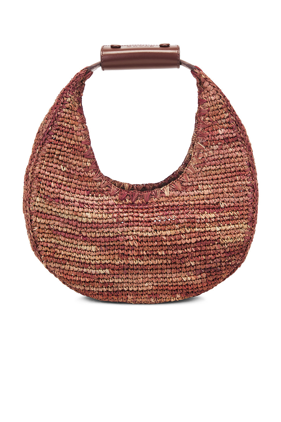 Moon Raffia Tote Bag