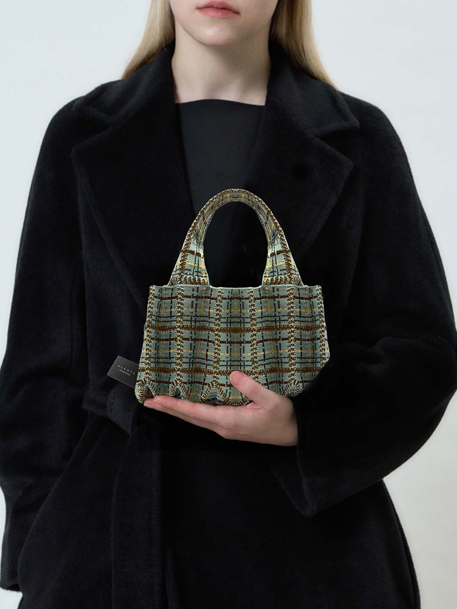 TWEED MINI TOTE BAG