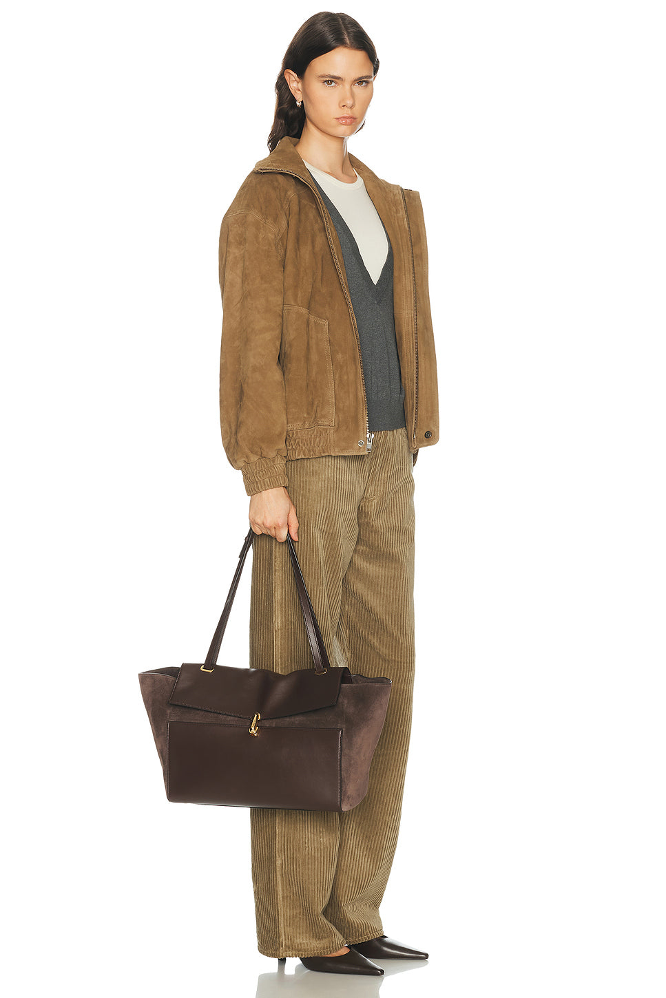 Large Trapeze Shoulder Bag