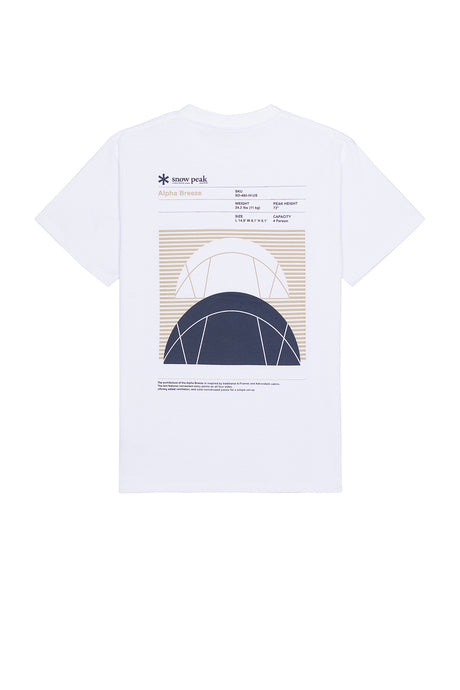 Alpha Breeze Typography T-Shirt