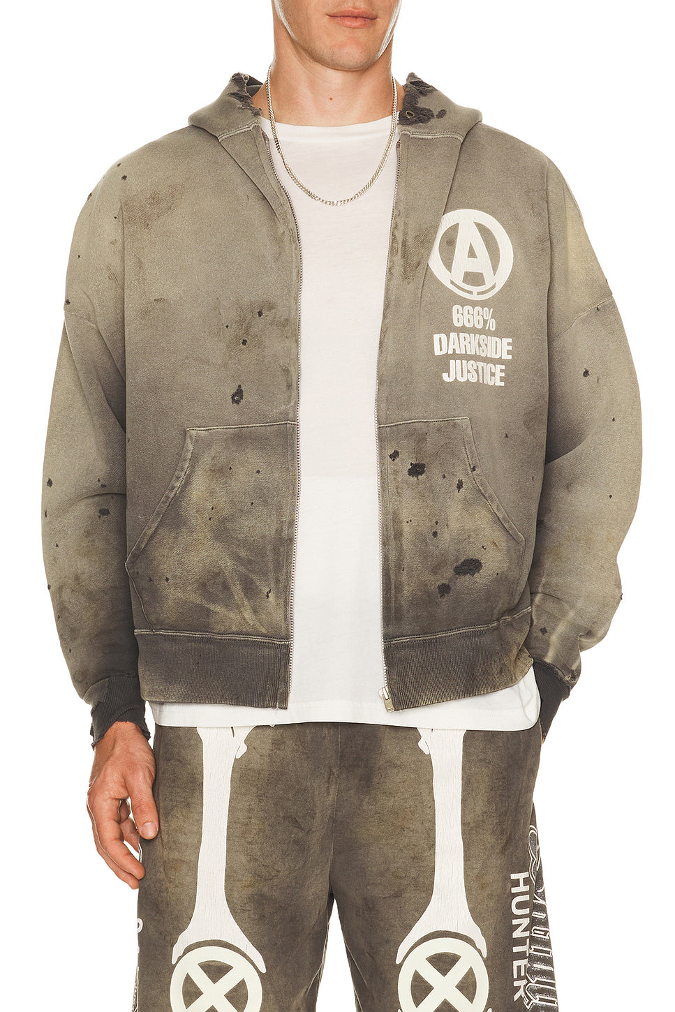 Hunter X Bounty Hunter Zip Hoodie