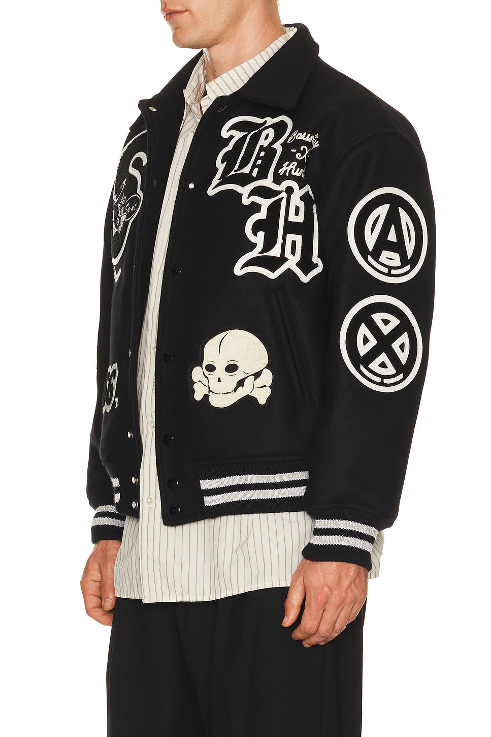 Snt Hunter X Bounty Hunter Varsity Jacket
