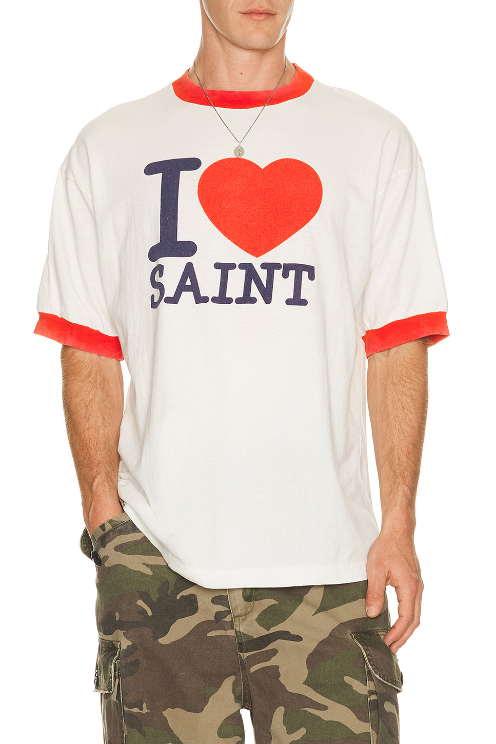 I Love Saint Short Sleeve Tee