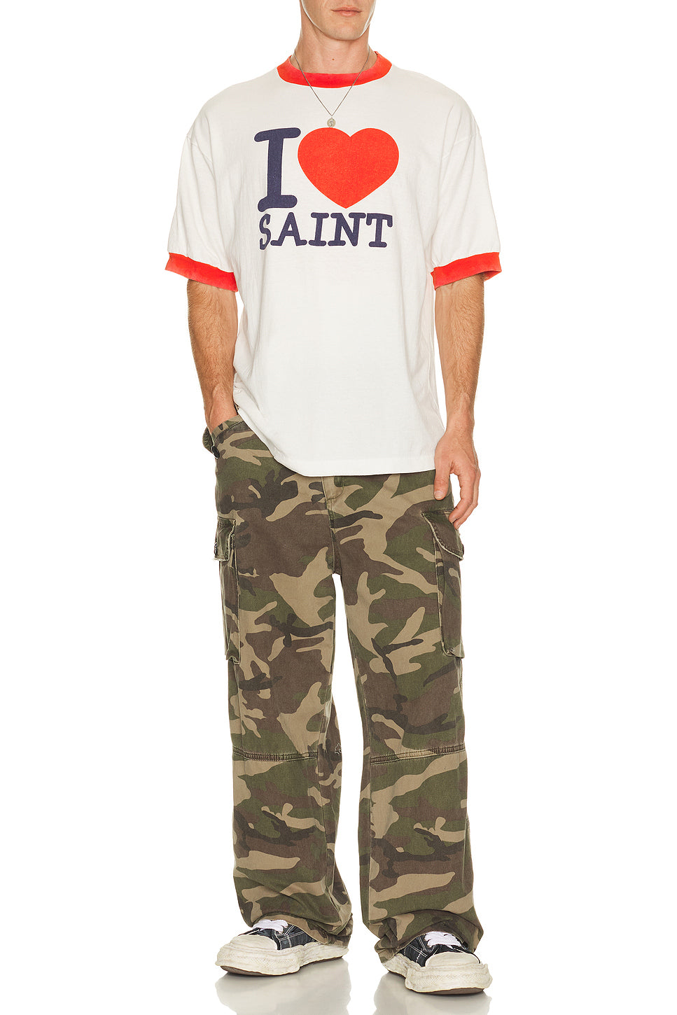 I Love Saint Short Sleeve Tee