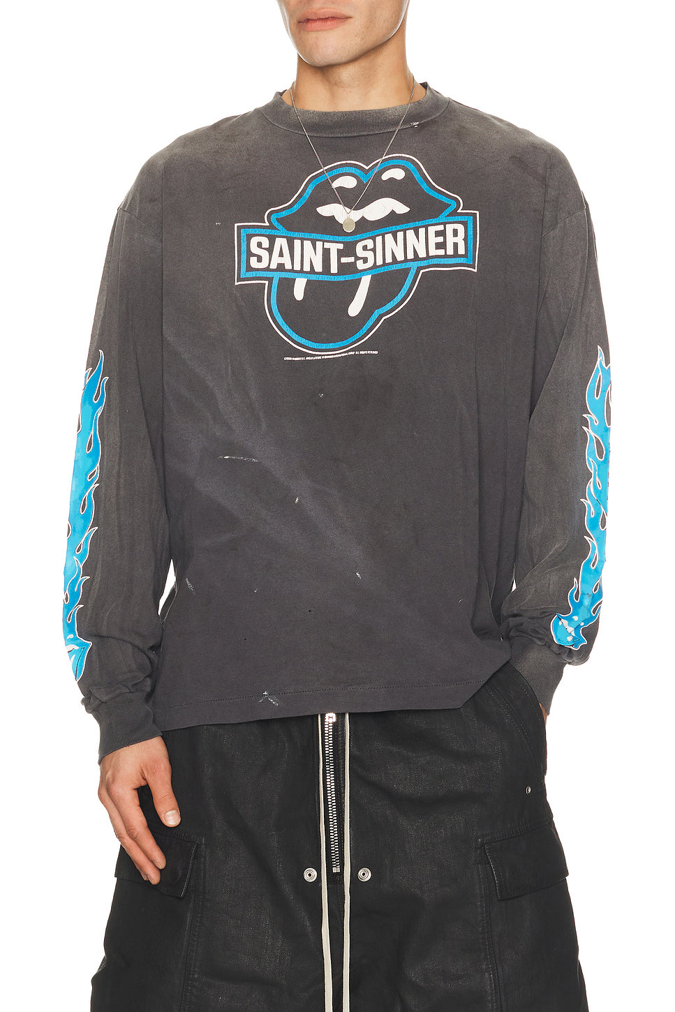 x The Rolling Stones Fire Long Sleeve Tee