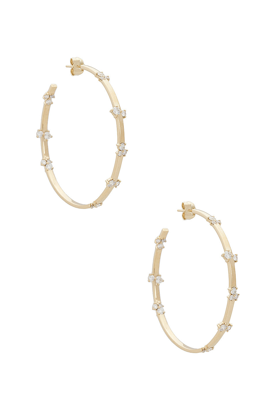 Large Cocktail Bar Hoop Earrings