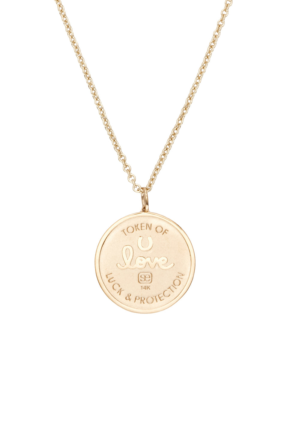 Equestrian Coin Necklace
