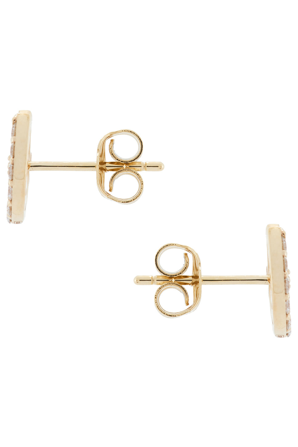 Starburst Horseshoe Stud Earrings
