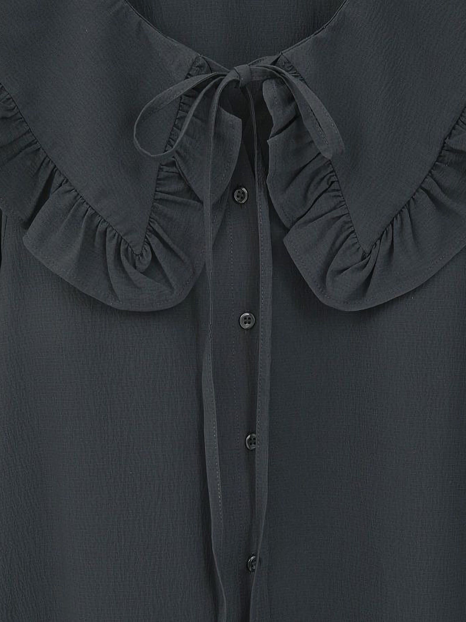 Sae Frilled Sailor Collar Blouse