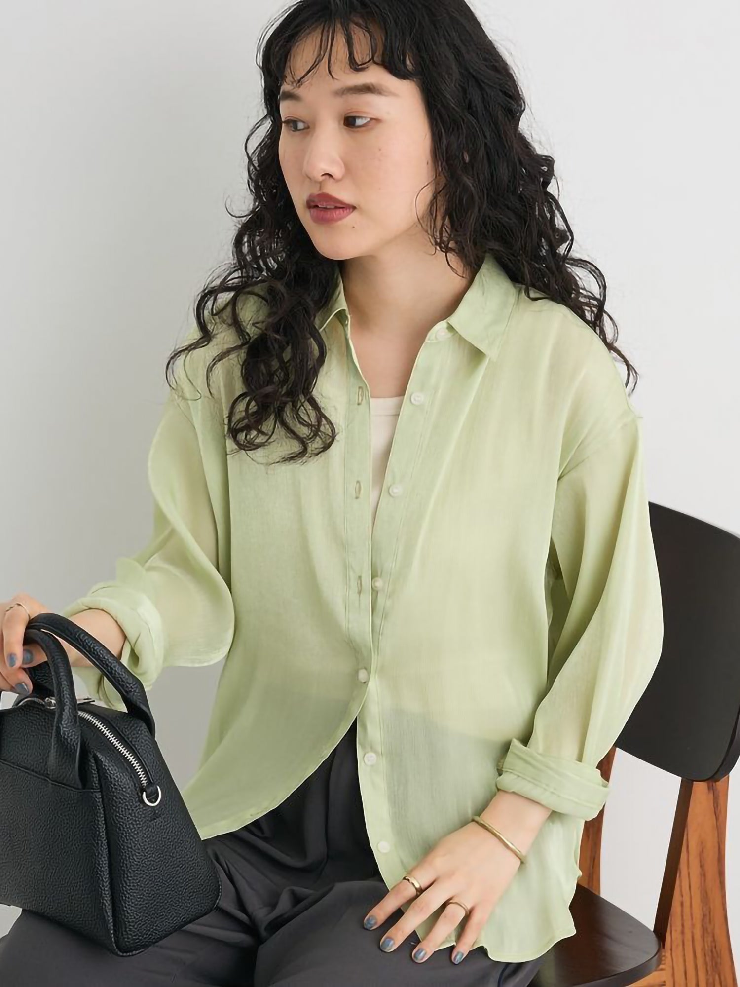 Saeka Organza Blouse