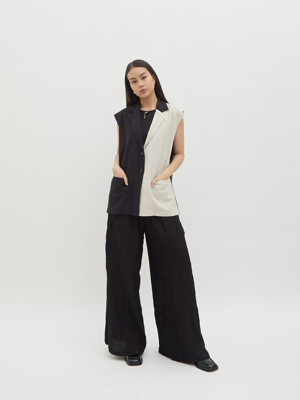 Sania Two Tone vest - Velvet at Bobo