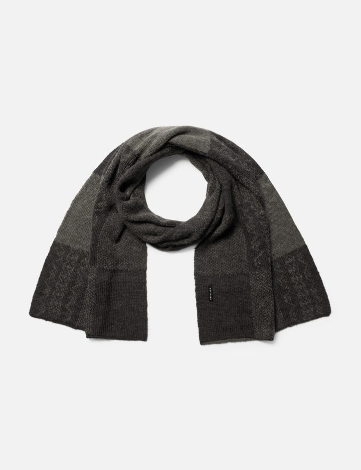 Ethnic Pattern Checkerboard Muffler