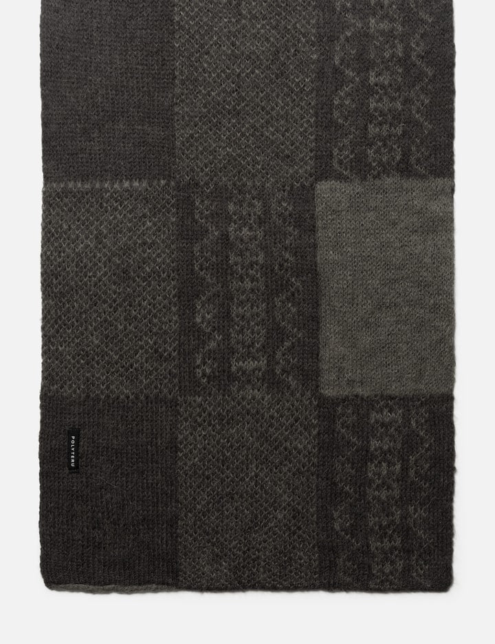 Ethnic Pattern Checkerboard Muffler