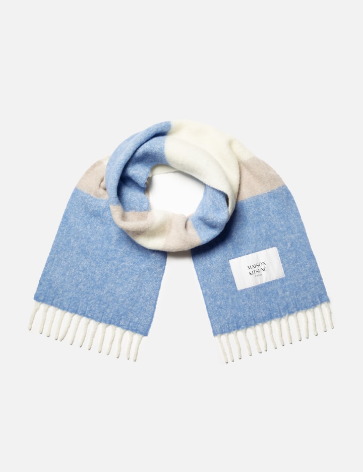 Alpaca Striped Scarf