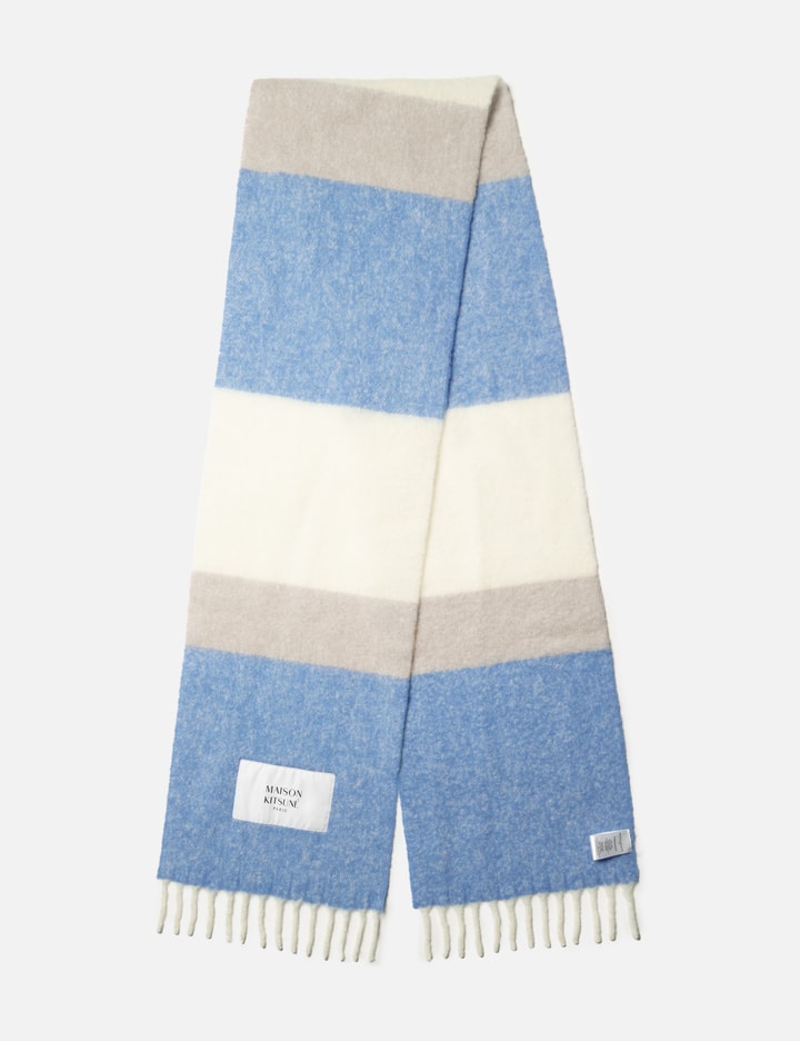 Alpaca Striped Scarf