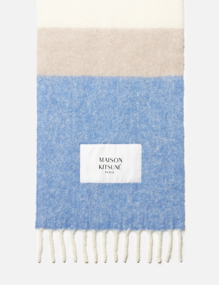 Alpaca Striped Scarf