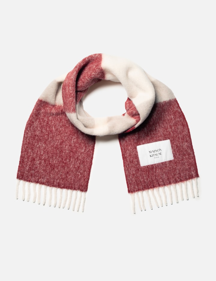 Alpaca Striped Scarf