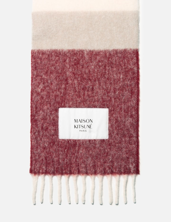 Alpaca Striped Scarf