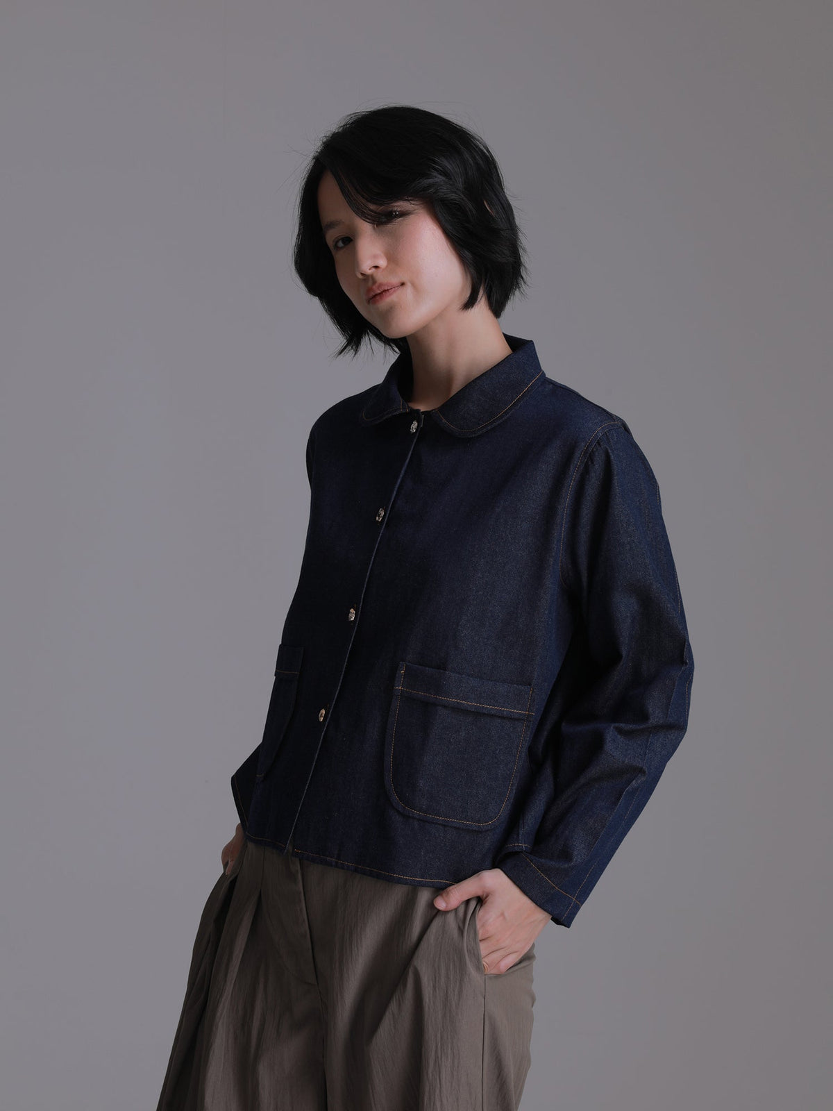 Serina Club Collar Jacket