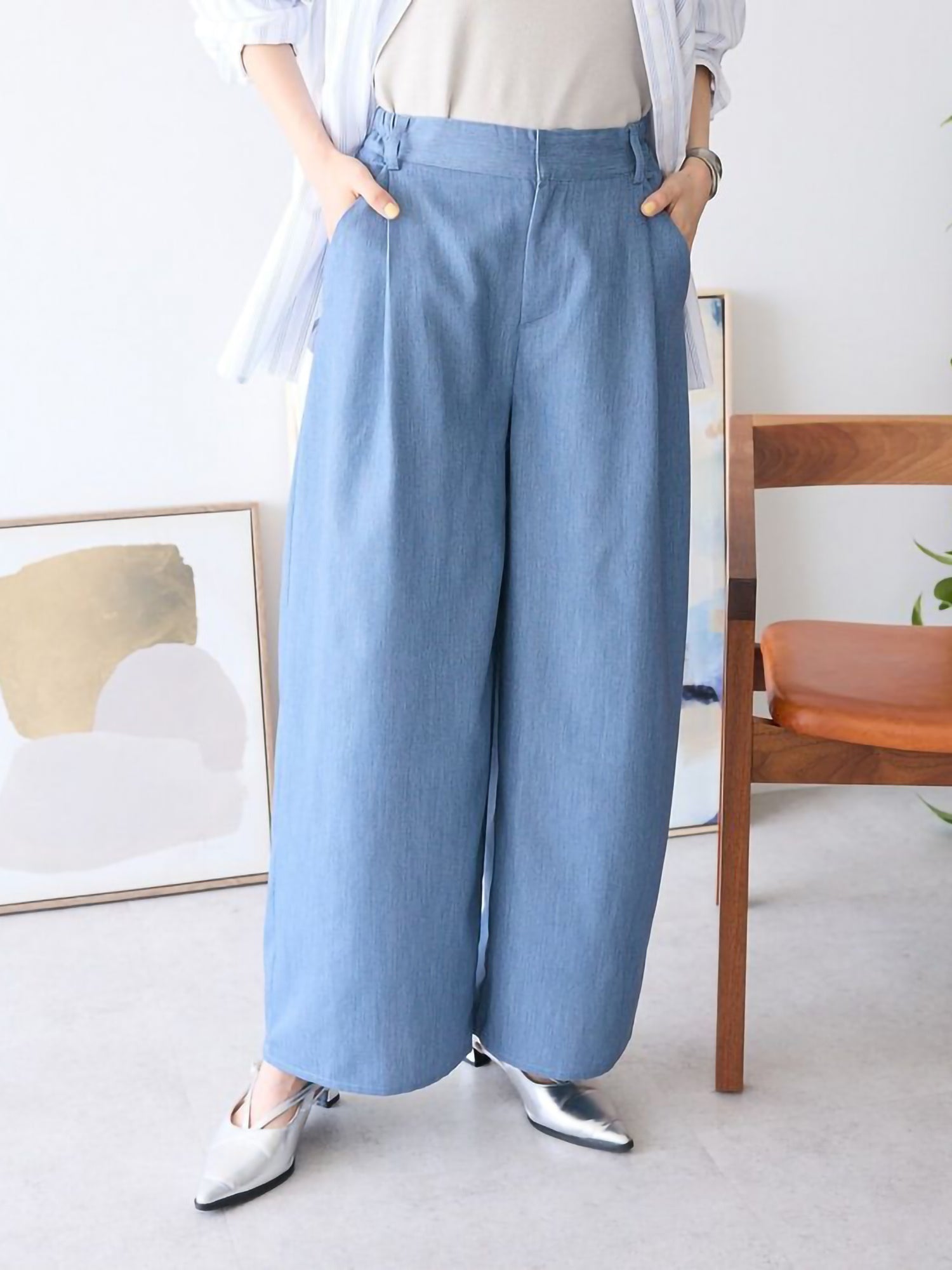 Shinka Wide Oval Pants