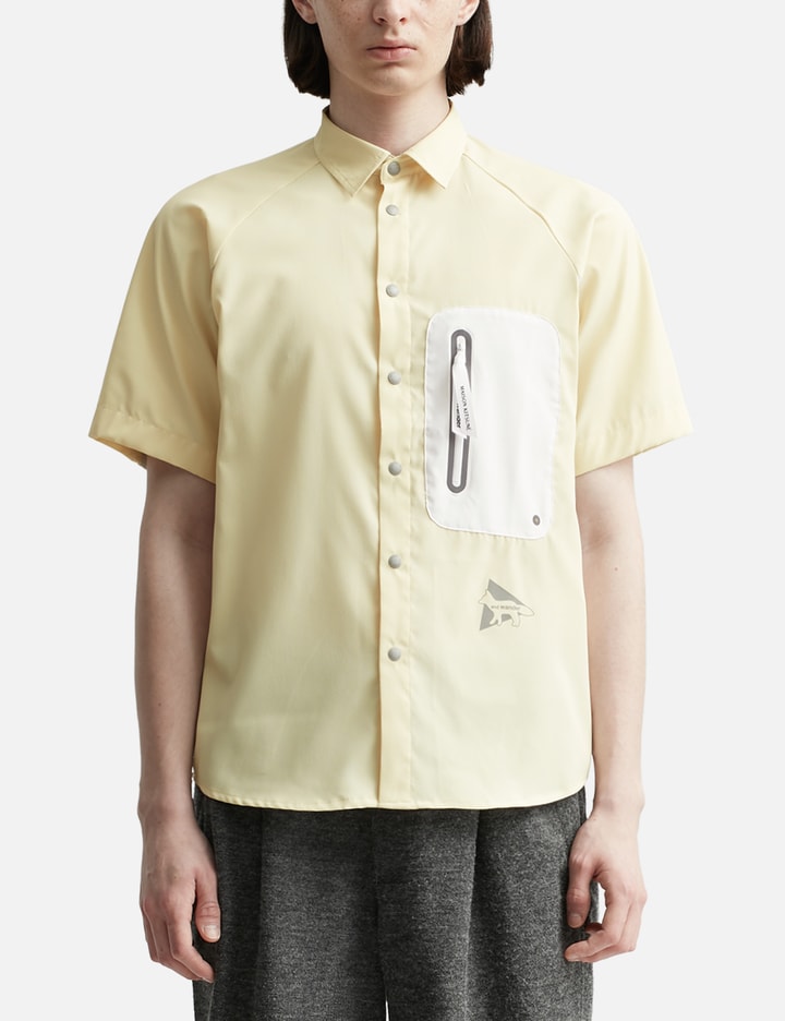 and Wander x Maison Kitsuné Hiking Shirt