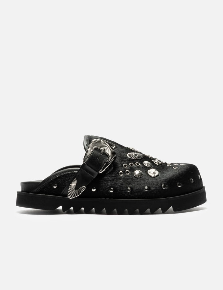 HBX EXCLUSIVE BLACK PONY MULE