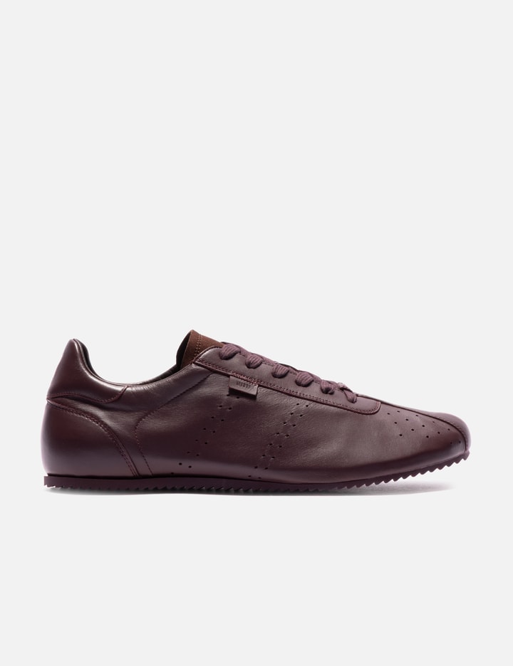 Smooth Leather Low Top Step Sneakers