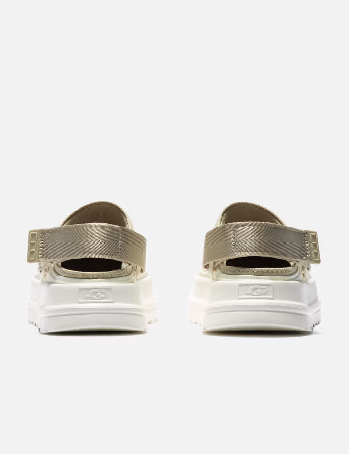 GoldenGlow Canvas Clog