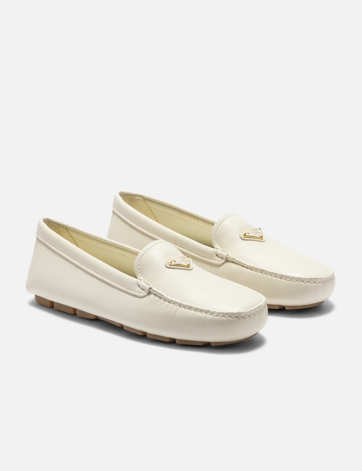 Suede driving loafers