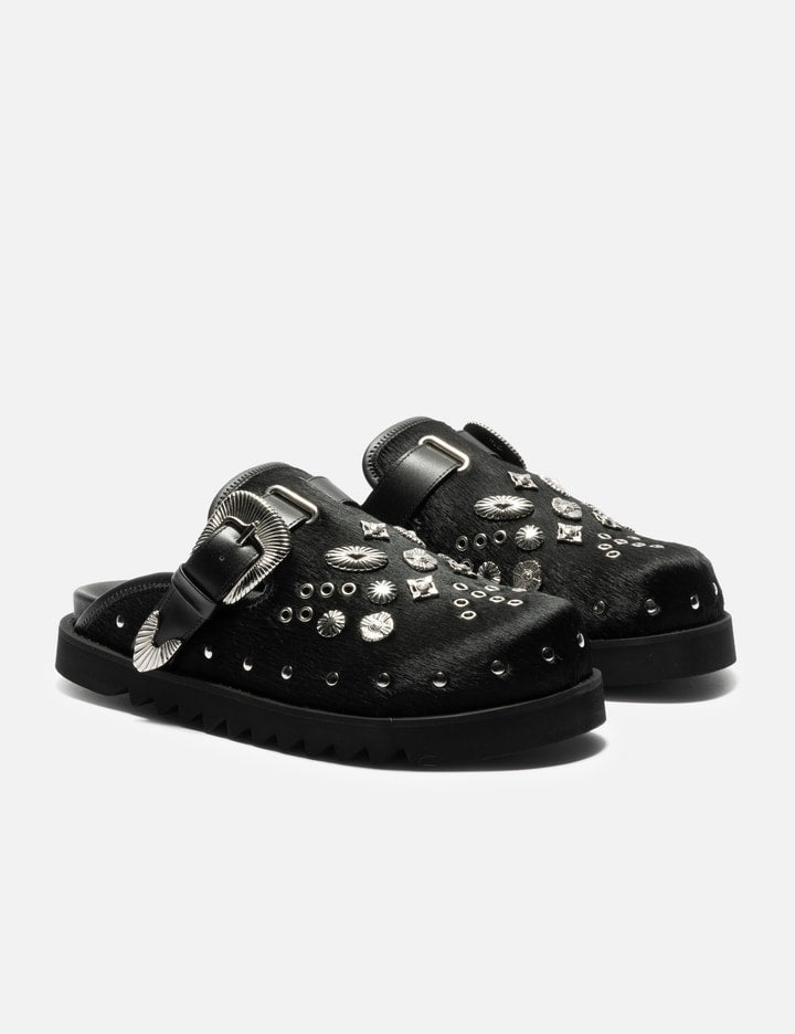 HBX EXCLUSIVE BLACK PONY MULE