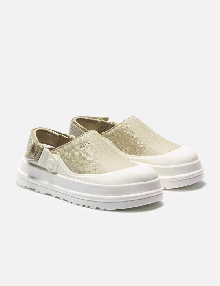 GoldenGlow Canvas Clog