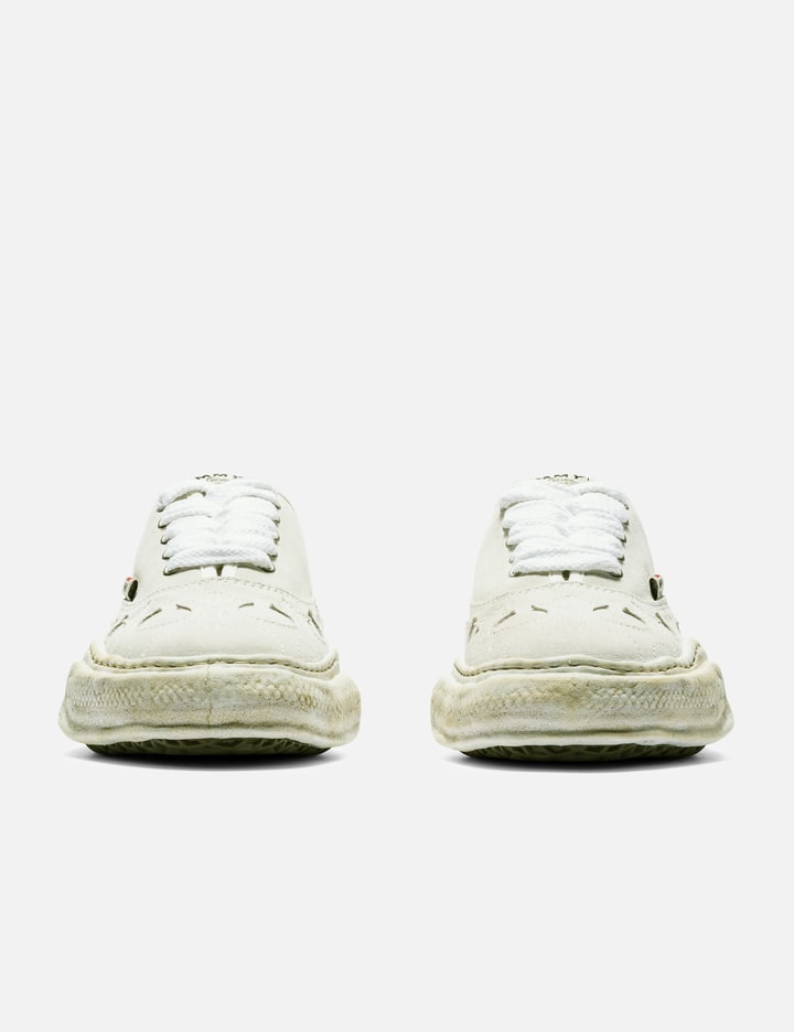 "BAKER" Original Sole Western Detail Suede Low-top Sneaker