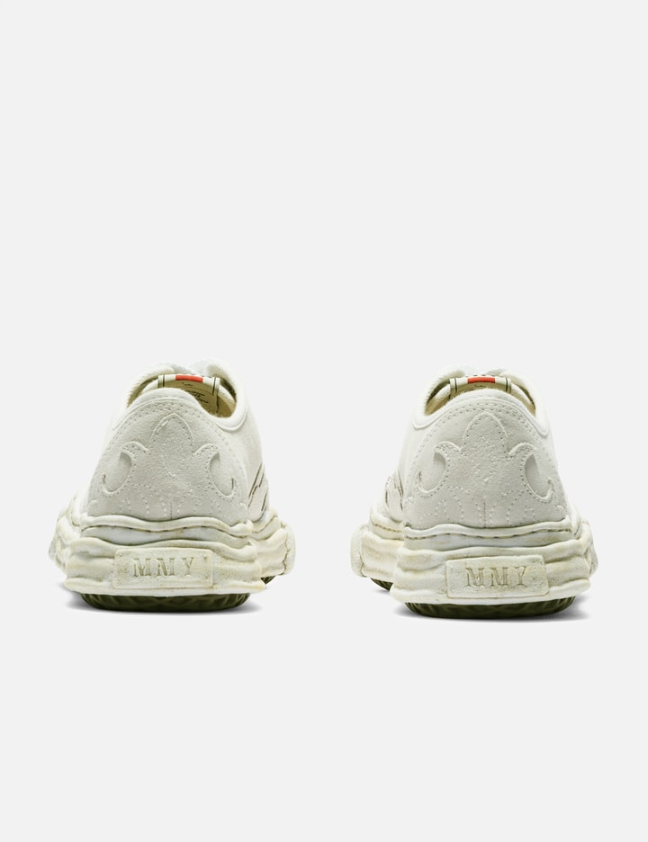 "BAKER" Original Sole Western Detail Suede Low-top Sneaker