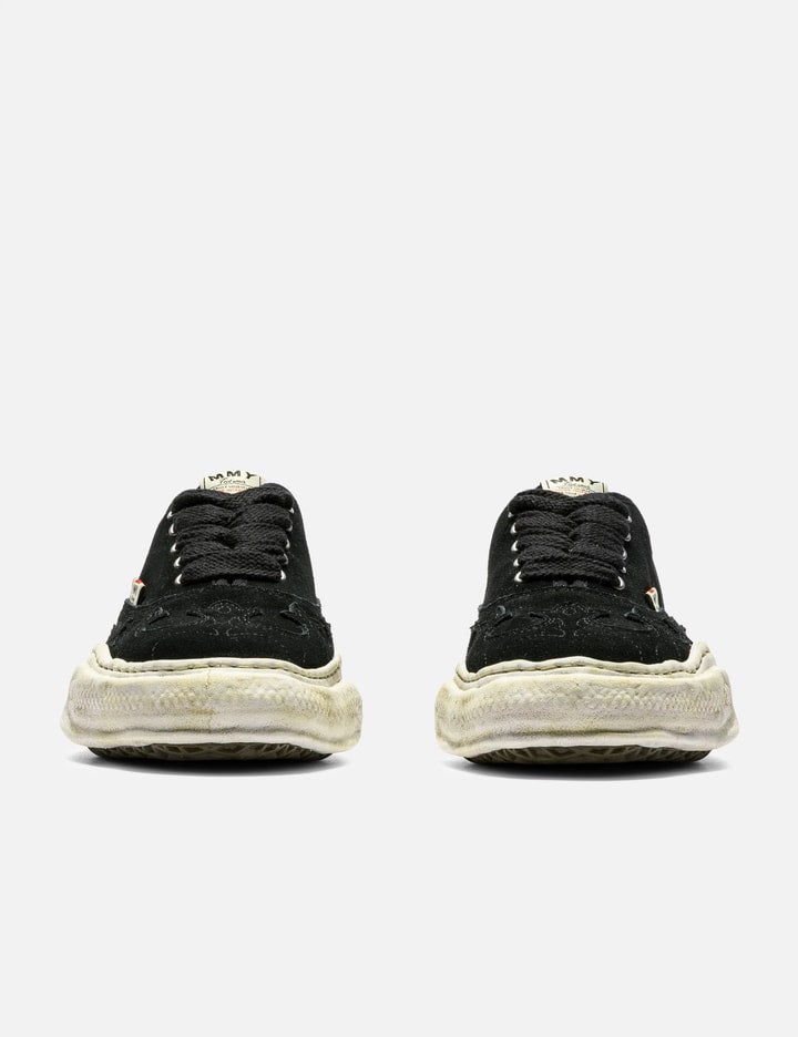 "BAKER" Original Sole Western Detail Suede Low-top Sneaker