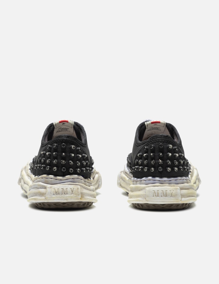 "BAKER" OG Sole Studded Canvas Low-Top Sneaker