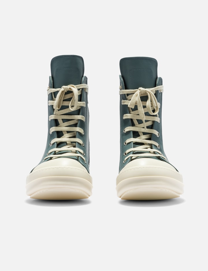 GRAIN CALF LEATHER SNEAKERS