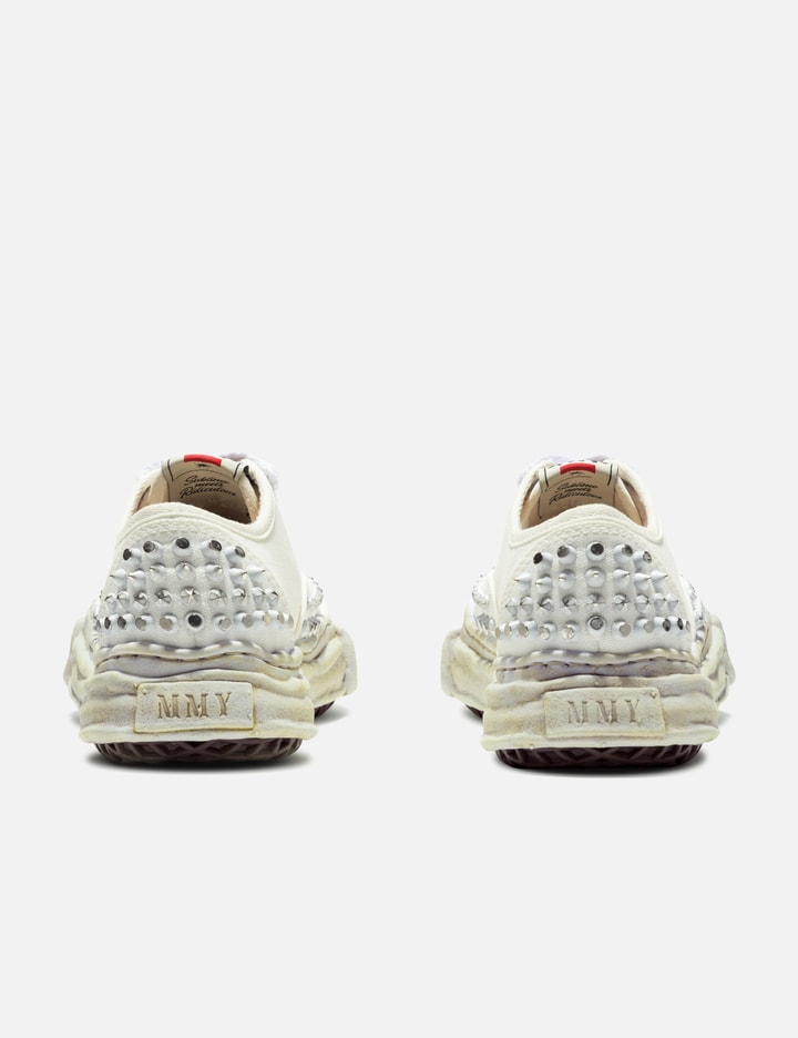 "BAKER" OG Sole Studded Canvas Low-Top Sneaker